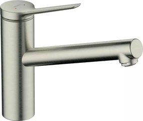 Baterie bucatarie monocomanda crom periat Hansgrohe Zesis M33 150 cu 1 jet