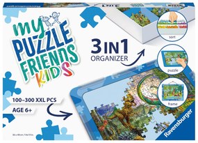 ORGANIZATOR ALBASTRU 3 IN 1 PENTRU PUZZLE - RAVENSBURGER (RVSPC13274)