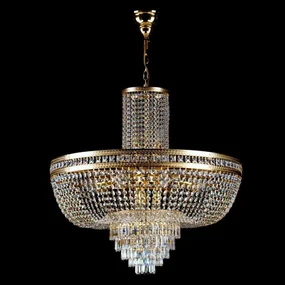 Lustra de LUX cristal Bohemia diametru 80cm Loreta CE