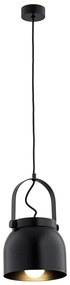 Pendul design modern LOGAN negru