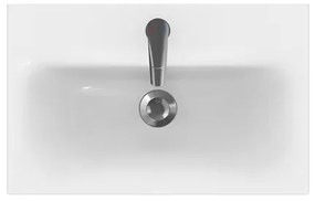 Cersanit S801-227-DSM - Dulap suspendat pentru baie cu lavoar MODUO SLIM, alb