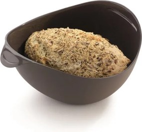 Vas preparare si coacere paine Lekue 1009037, 28 x 23 x 13 cm, 600 ml, Silicon platinat, -60 +220 °C, Negru