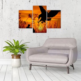 Tablou cu silueta prădătorului (90x60 cm)