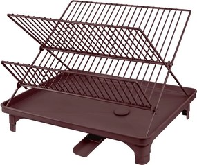 Scurgător de vase burgundy cu două nivele 42x29 cm Dry-It – Mette Ditmer Denmark