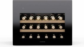 Klarstein Rhone 28 Uno frigider de vin, 28 sticle, Control LED, push-to-open, silențios