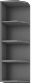Raft de bucătărie superioară Nesia 30 G-90 ZAK (Antracit). 1049689