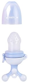 Suzeta pentru alimentare cu fructe si legume, diversificare bebelusi,    Aliment-up,   Blue