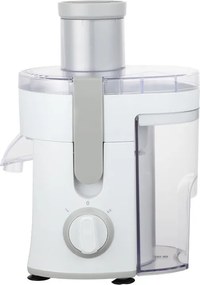 Storcator de fructe Oliver Voltz OV51160C, 400 W, 600 ml, 2 trepte, Recipient pentru resturi, Silentios, Alb