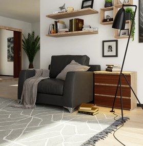 Comodă Cleania CL3 (Stejar sonoma + wenge). 1069392
