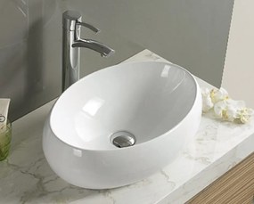 Lavoar Linda alb ceramica sanitara - 48,5 cm