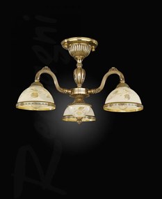 Lustra aplicata clasica cu 3 brate realizata manual 6308
