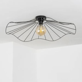 Brilagi - Lustră LED montată pe tavan CERIA WIRE 1xE27/40W/230V Ø 80 cm negru
