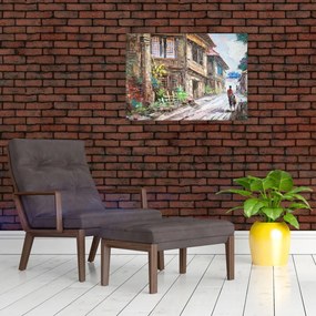 Tablou - Satul filipinez, Asia (70x50 cm)