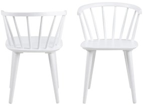 Scaun de dining alb Ida – Actona