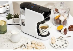 Espressor cafea macinata si capsule 9 in 1 Camry CR 4414, 3000W, 19 bar, Negru/Alb