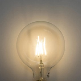 Set de 5 becuri LED E27 reglabile G125 5W 450 lm 3000K