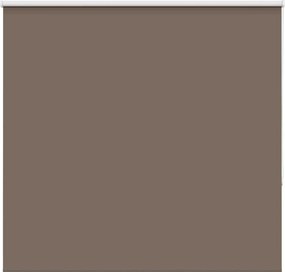 vidaXL Jaluzea cu role opace cafea 145x150 cm lățime materială 141,6 cm