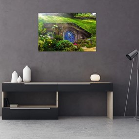 Tablou - Orasul Hobitin (90x60 cm)