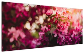 Tablou cu florile tufișului înflorit (120x50 cm), în 40 de alte dimensiuni noi