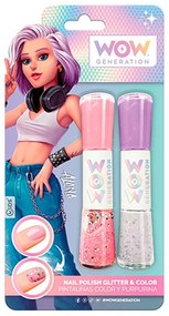 WOW Generation Set de ojă colorată și sclipitoare Alana