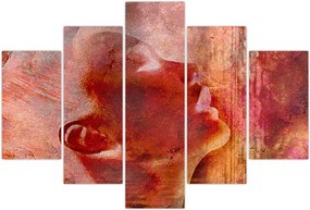 Tablou - Profilul feței feminine (150x105 cm)