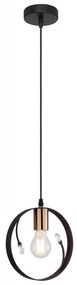 Pendul design modern VIGO negru 15346-1 GL
