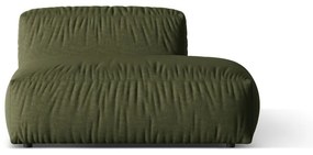 Modul pentru canapea modulară verde (cu colț pe partea dreaptă) Martina – Micadoni Home