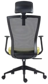 Scaun de birou Q328H negru/verde