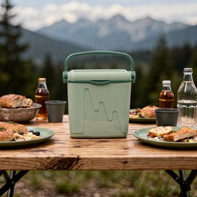 Geantă frigorifică Curver 20l verde-verde închis