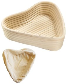 Set de coșuleț și pânză Westmark de pâine INIMĂ 22 x 23,5 x 6,5 cm