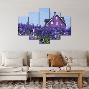 Tablou cu câmp de lavanda (150x105 cm)