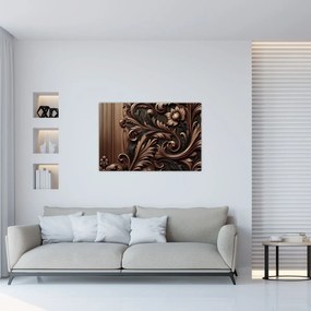 Tablou - Model din lemn (90x60 cm)