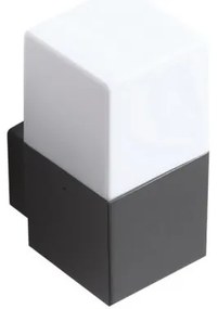 Aplica de perete exterior moderna IP54 SORANO gri