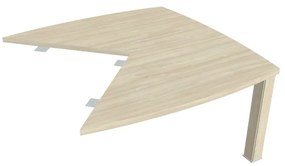 Extensie birou Verno+ 141,4 x 141,4 cm, diagonal, salcâm