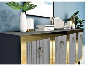 Dulap Bare Anthracite and Gold