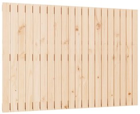 824888 vidaXL Tăblie de pat pentru perete, 127,5x3x90 cm, lemn masiv de pin