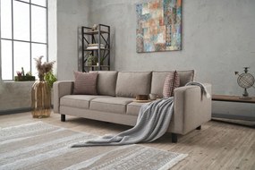 Canapea 3 locuri, Atelier del Sofa, 825BLC2730, Crem
