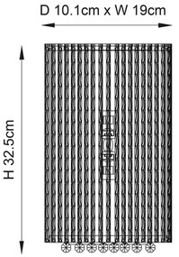 Aplică de cristal Endon 81978 GALINA 2xG9/25W/230V crom lucios