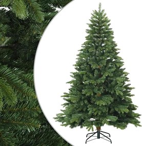 vidaXL Brad de Crăciun artificial cu ramuri articulare Verde 210 cm