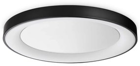 Plafoniera LED design circular Planet pl d60 negru