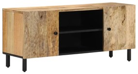 vidaXL Comodă TV, 105x33x46 cm, lemn masiv de mango