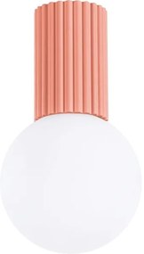 Plafonieră pentru baie Sollux SL.1753 HALO 1xG9/8W/230V IP44 roz