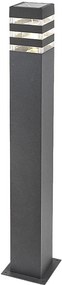 Stalp mediu pentru iluminat exterior design modern IP44 Ankara antracit