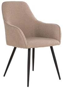 Scaune de dining bej 2 buc. Harbo – House Nordic