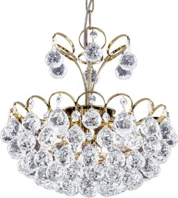 Lustra cristal Asfour, KRISTALL KLASSISCH auriu 40cm