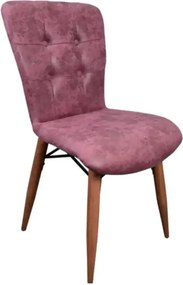 Scaun living tapitat visiniu Beluga Homs