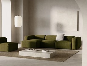 Coltar 4 locuri Bergamo velur reiat L344 cm