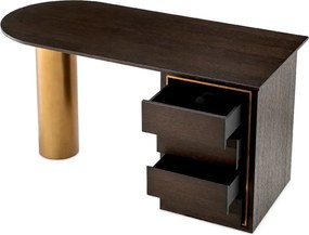 Birou elegant design LUX furnir de stejar Del Rio