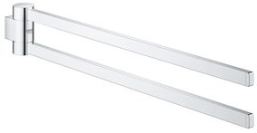 Grohe Selection Suport prosop baie tip bara dubla 40 cm, crom