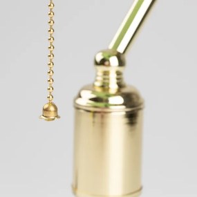 Brilagi - Lampă de birou BANK OFFICE 1xE27/60W/230V auriu/verde